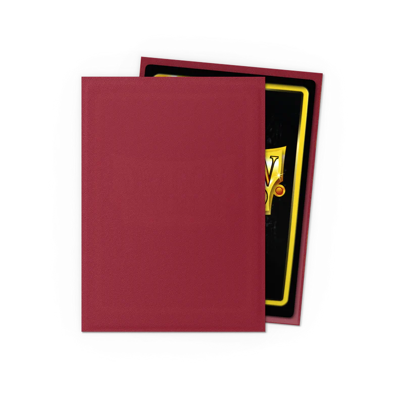 Sleeves - Dragon Shield - Box 100 - Blood Red MATTE