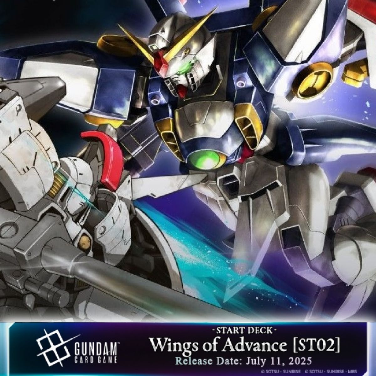Gundam Card Game: Starter Deck Display – Wings of Advance (Pre order July)