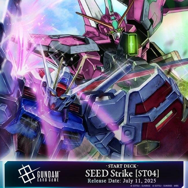 Gundam Card Game: Starter Deck Display – SEED Strike (Pre order July)