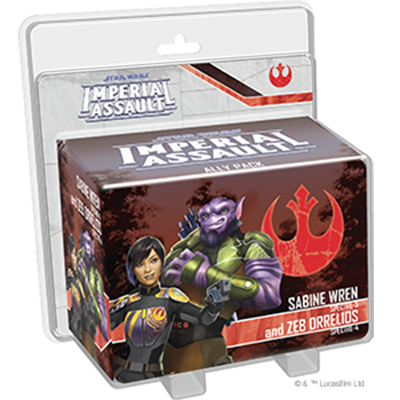 Sabine Wren & Zeb Orrelios Ally Pack