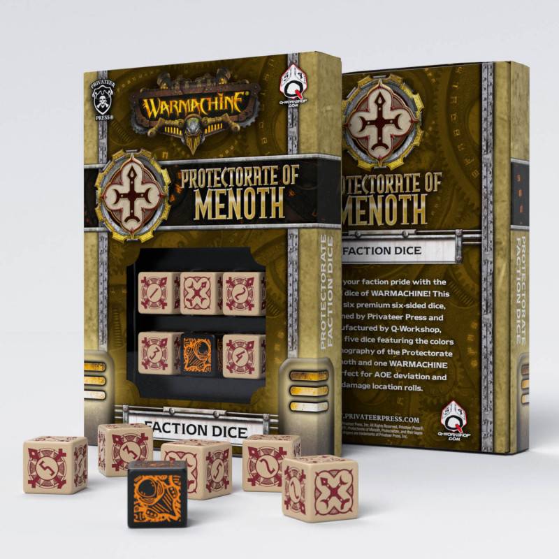 Protectorate of Menoth Dice (OOP)