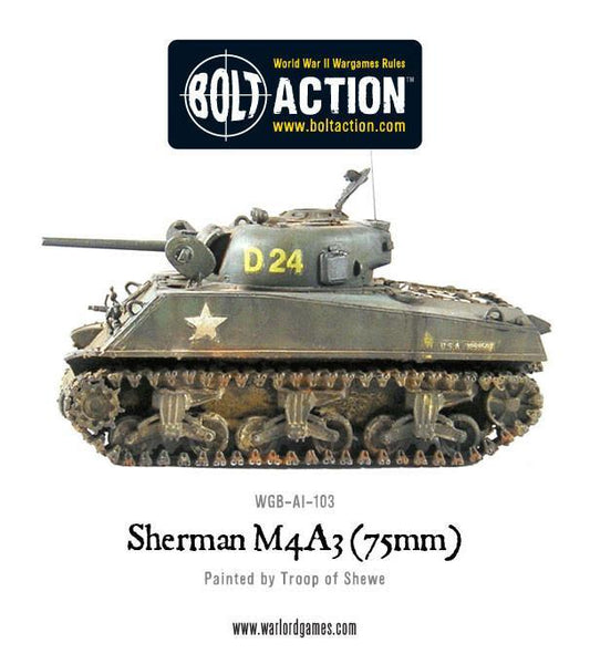 Sherman M4A3 (75mm) with wooden armour (Pack)