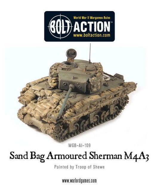 Sandbag Armoured Sherman M4A3 (Pack)