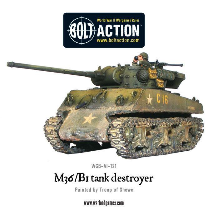 M36/B1 tank destroyer (Pack)