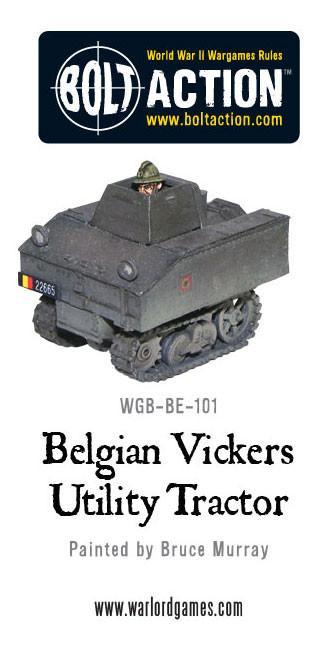 Belgian Vickers Utility Tractor (Pack)
