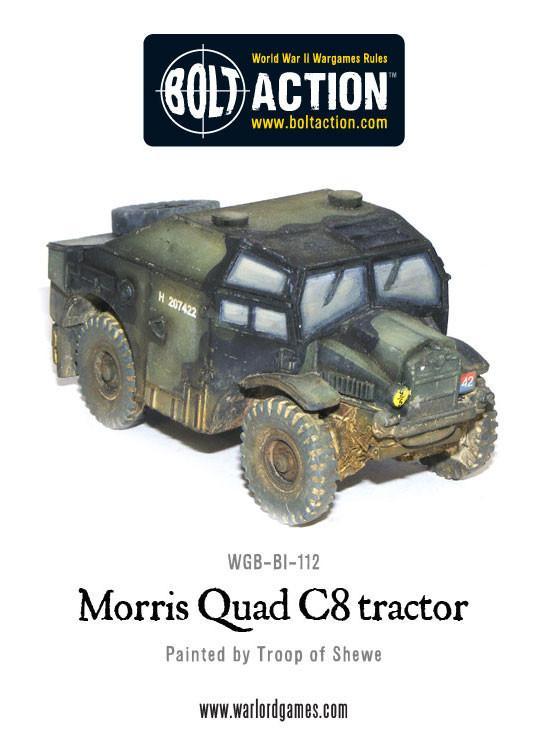 British Morris Quad C8 Tractor (Pack)