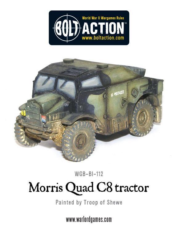 British Morris Quad C8 Tractor (Pack)