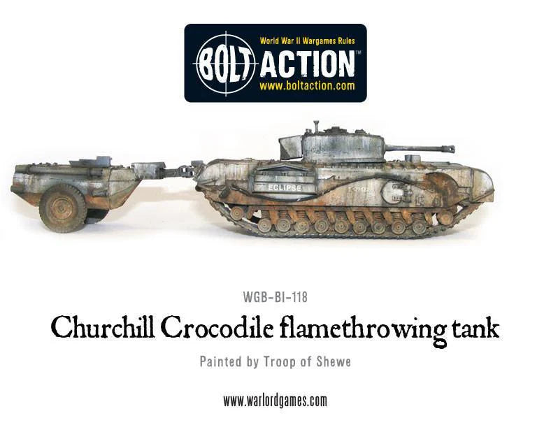 Churchill Crocodile flamethrowing tank (Bundle Pack)
