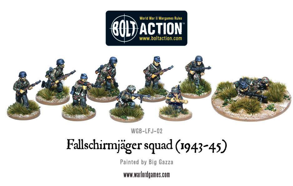 Fallschirmjager squad (1943-45) (Blister)
