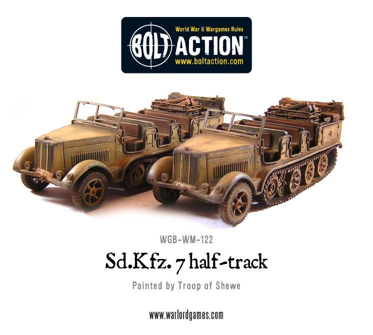 Sd.Kfz 7 Half track (Pack)