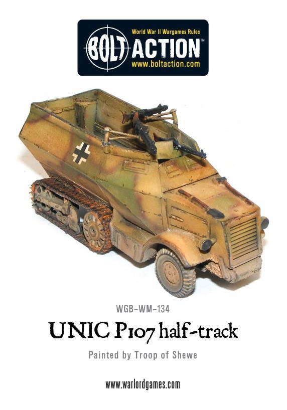 German UNIC P107 Half-track (Pack)