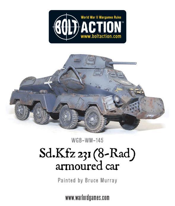 Sd.Kfz 231 (8-Rad) Armoured Car (Pack)