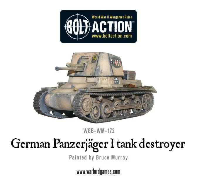 Panzerjager I tank destroyer (Pack)