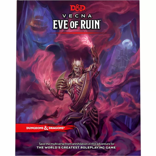 D&D Vecna: Eve of Ruin (Levels 10-20)(Pre-order 21st May)