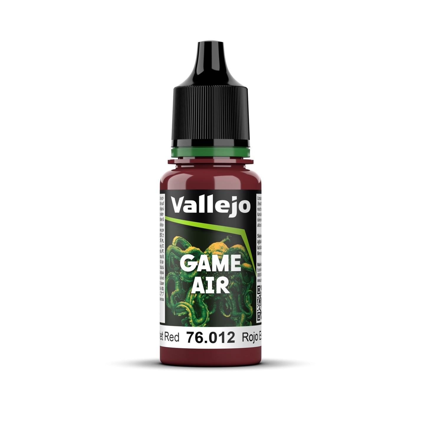 Vallejo Game Air - 14 Scarlet Red 18 ml