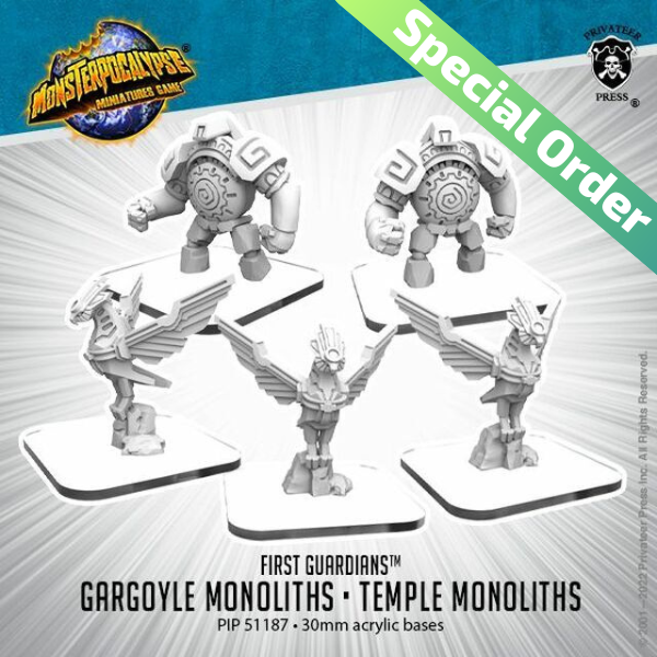 Gargoyle Monoliths and Temple Monoliths (special order)