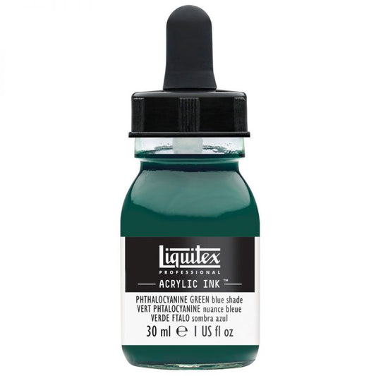 Liquitex Inks - Phtalocyanine Green Blue Shade 30ml
