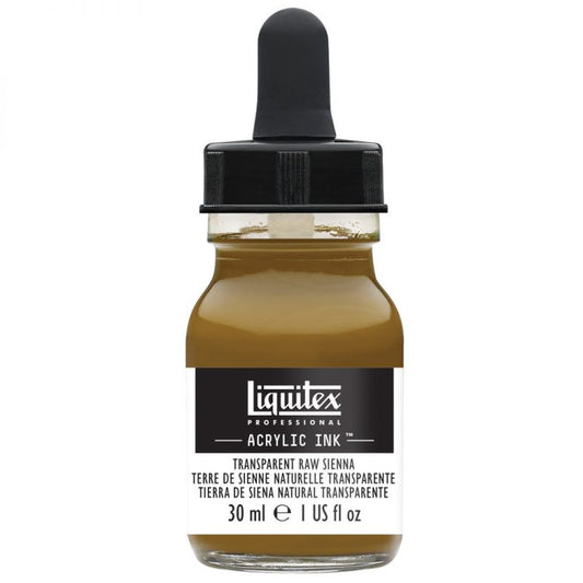 Liquitex Inks - Transparent Raw Sienna 30ml