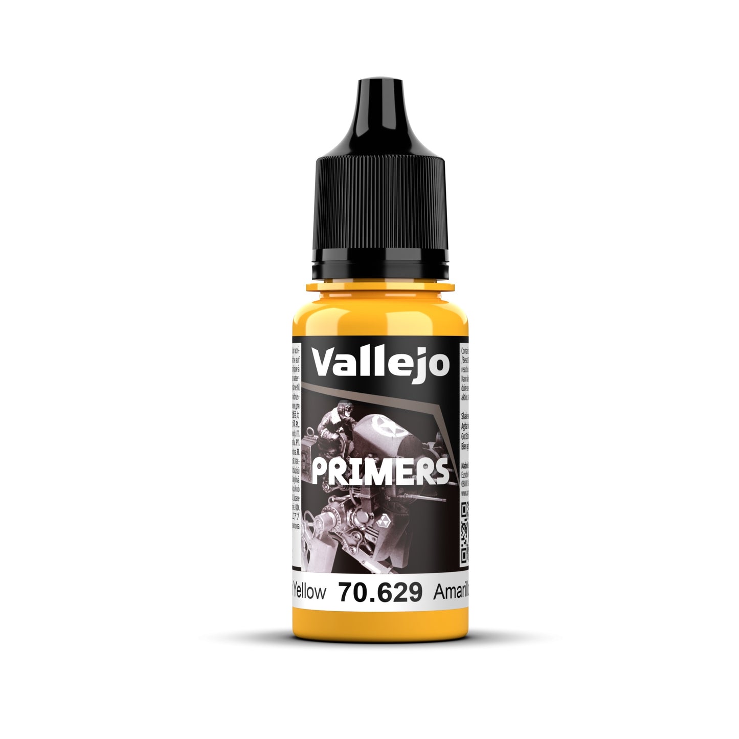 *New* Vallejo Surface Primer - Sun Yellow 18ml