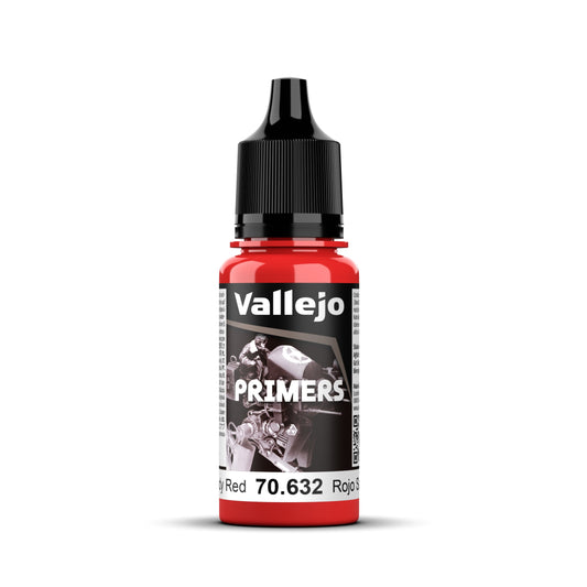 *New* Vallejo Surface Primer - Bloody Red 18ml