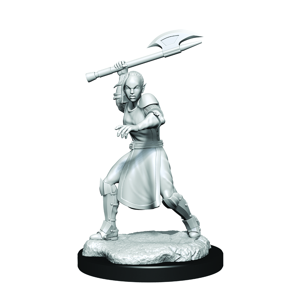 Half-Elf Echo Knight and Echo Female