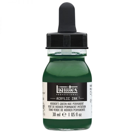 Liquitex Inks - Hooker's Green Hue Permanent 30ml