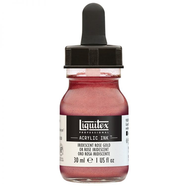 Liquitex Inks - Iridescent Rose Gold 30ml