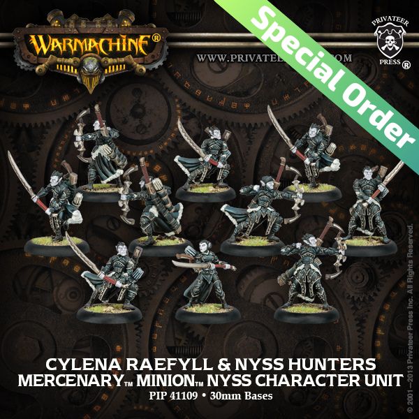 Cylena Raefyll & Nyss Hunters Unit (Special Order)