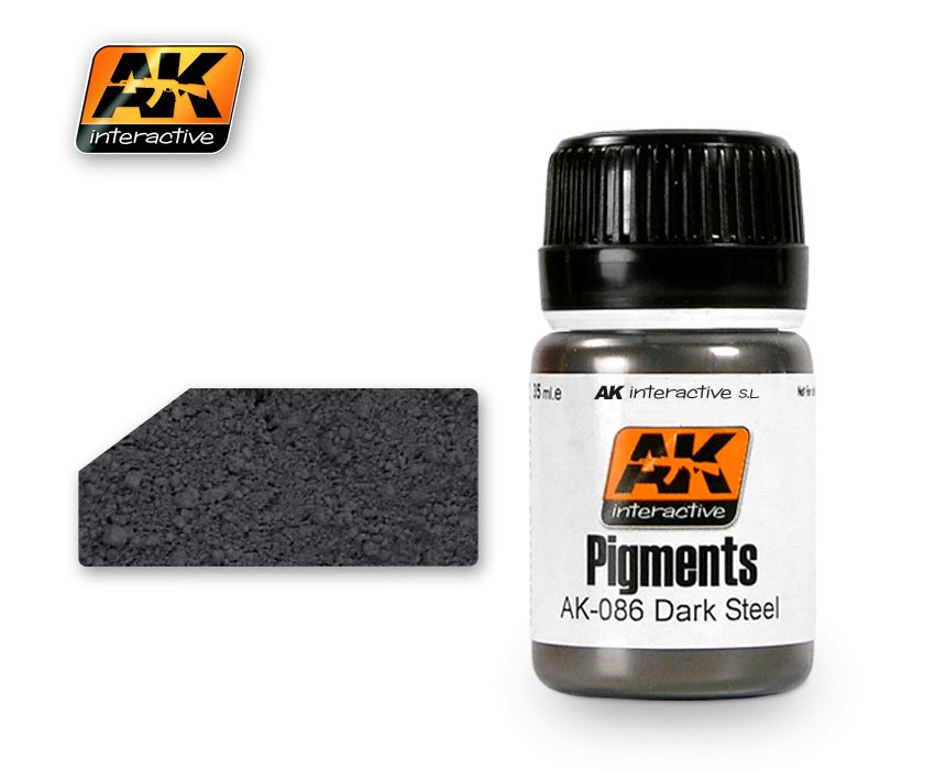 AK-086 Pigment - Dark Steel