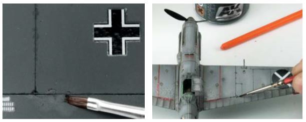 AK-2072 Paneliner for Grey & Blue Camoflage