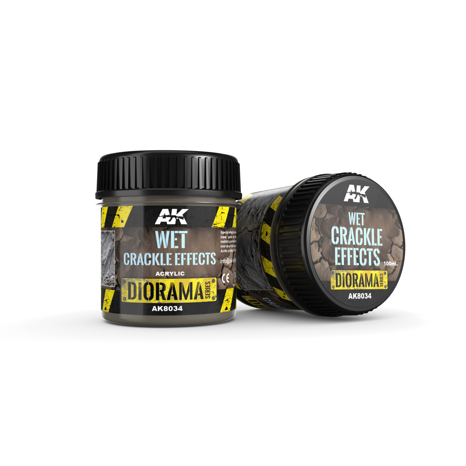 AK-8034 Crackle Effects - Wet Mud