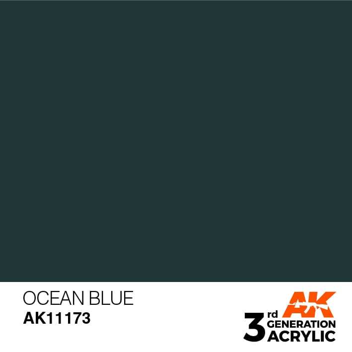 Colore Acrilico AK Interactive - Archaic Turquoise, 17 Ml, Per Modellismo, Miniature E Dipinti