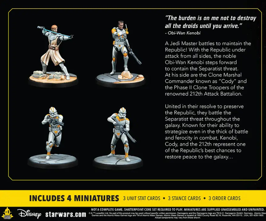 Hello There - General Obi-Wan Kenobi Squad Pack