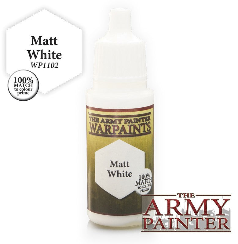 Warpaints - Matt White 18ml