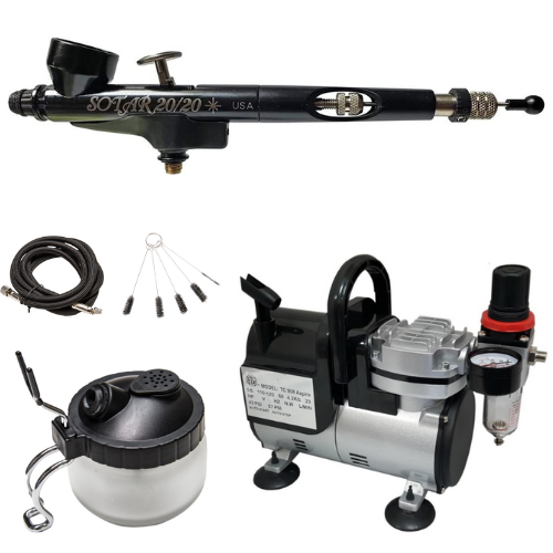 Badger Sotar 20/20 Airbrush & TC908 Compressor Package