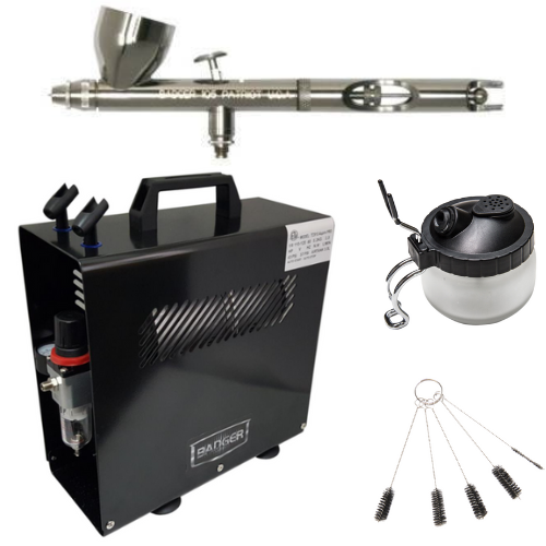 Badger Patriot 105 Airbrush & TC910 Compressor Package