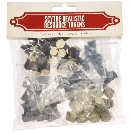 Scythe - Realistic Resource Tokens (80)