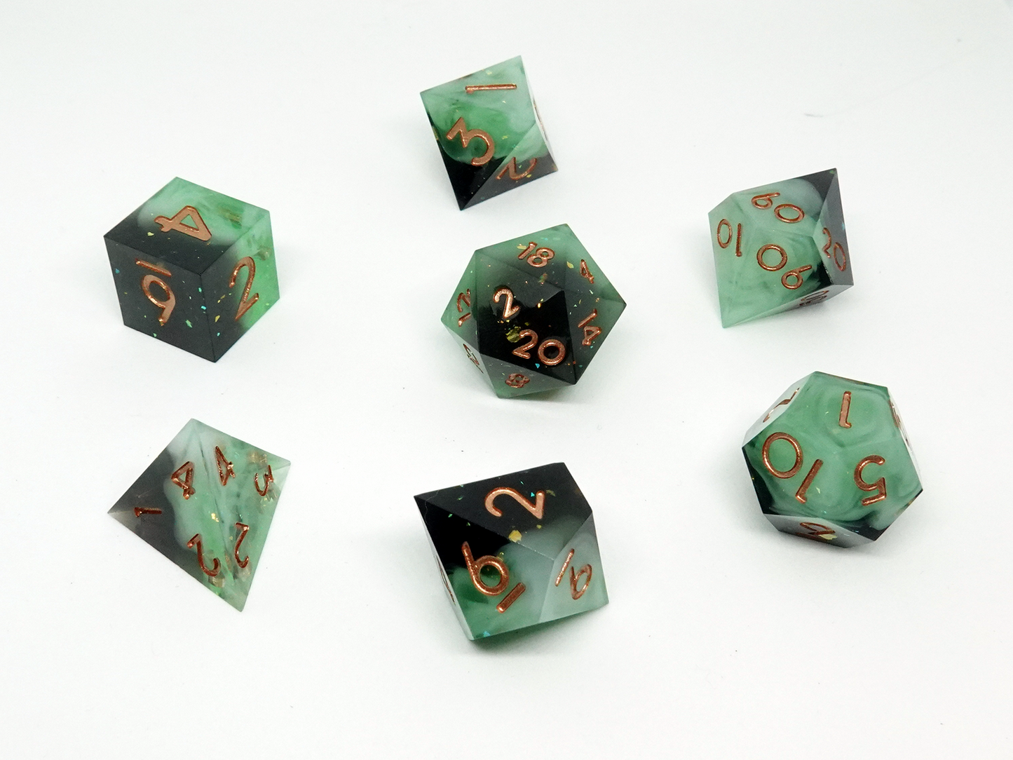 Grove Sharp Resin Dice Set
