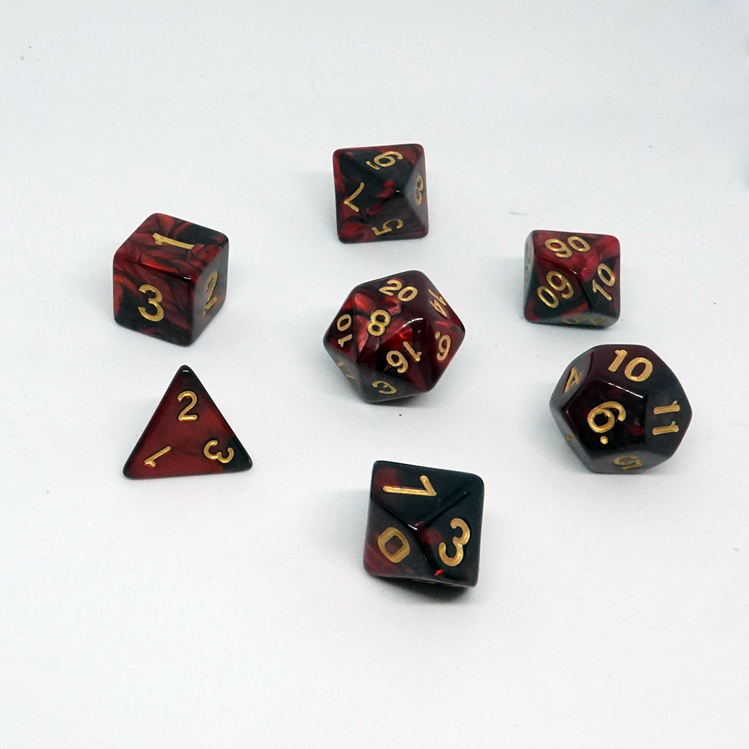 Ariston Marble Resin Dice Set