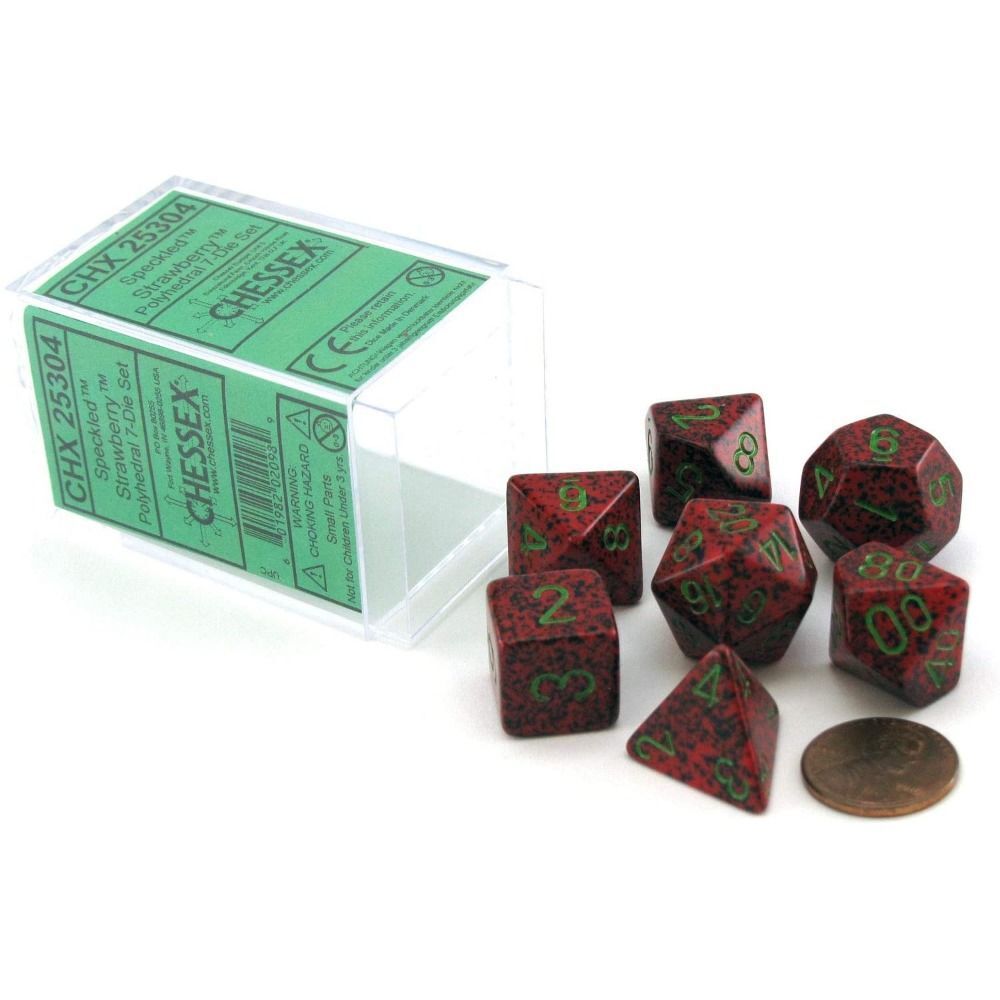 Speckled Strawberry 7-Die Set