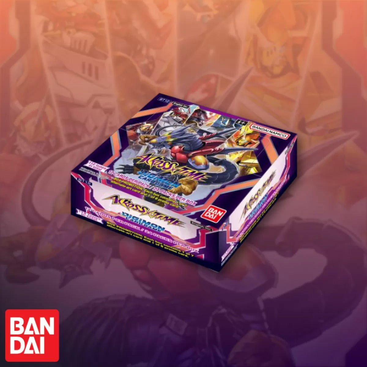 Digimon Card Game Across Time BT12 Booster Display The Combat Company Digimon Card Game Across Time BT12 Booster Display The Combat Company