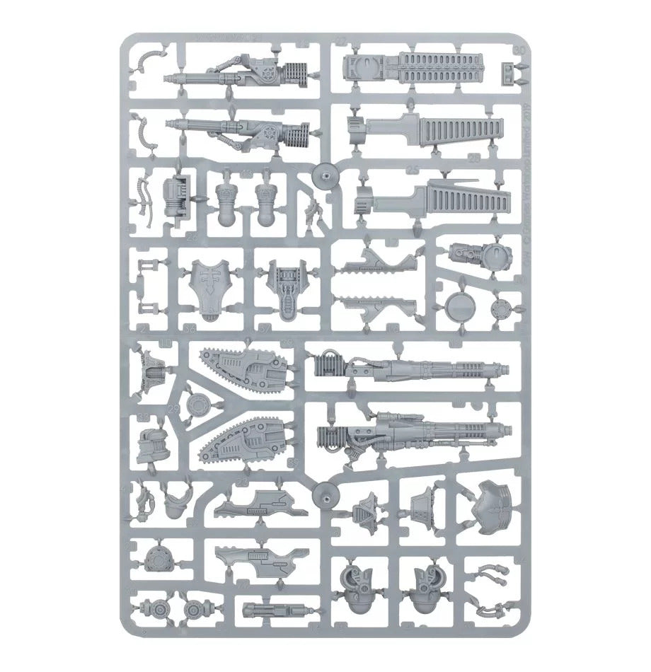 Reaver Titan Weapons: Melta Cannon, Chainfist, Volcano Cannon and Turbo Laser