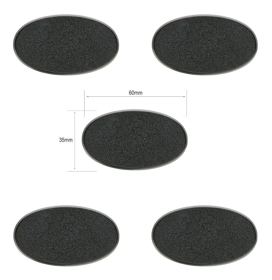 Citadel 60x35mm Oval Bases