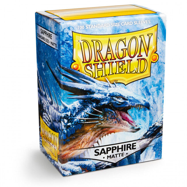 Sleeves - Dragon Shield - Box 100 - Sapphire MATTE