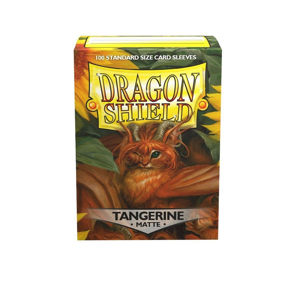 Shop Sleeves - Dragon Shield - Box 100 - Tangerine MATTE The Combat Company Shop Sleeves - Dragon Shield - Box 100 - Tangerine MATTE The Combat Company