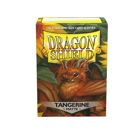 Sleeves - Dragon Shield - Box 100 - Tangerine MATTE