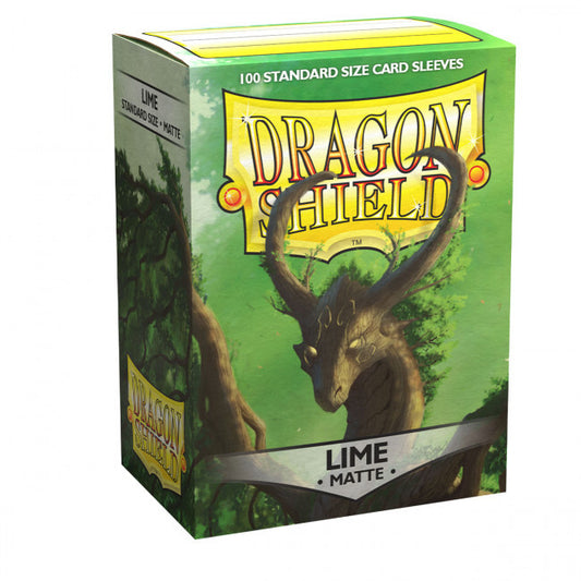 Sleeves - Dragon Shield - Box 100 - Lime MATTE