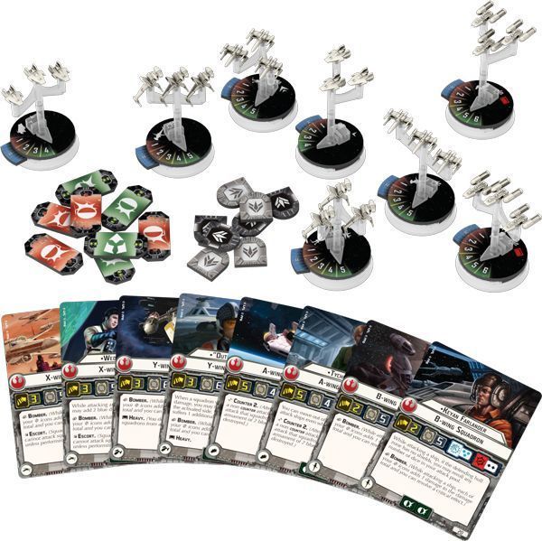 Star Wars Armada Rebel Fighter Squadrons The Combat Company