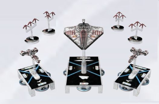 Shop Star Wars Armada Galactic Republic Fleet Starter The Combat