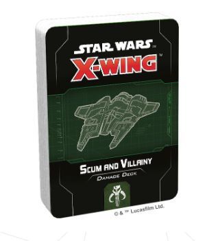 X-Wing Scum & Villainy Damage Deck